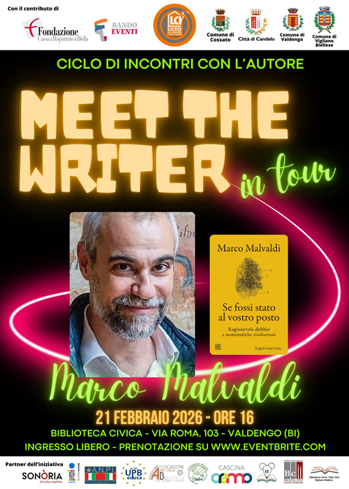 Meet the writer in tour - Marco Malvaldi
