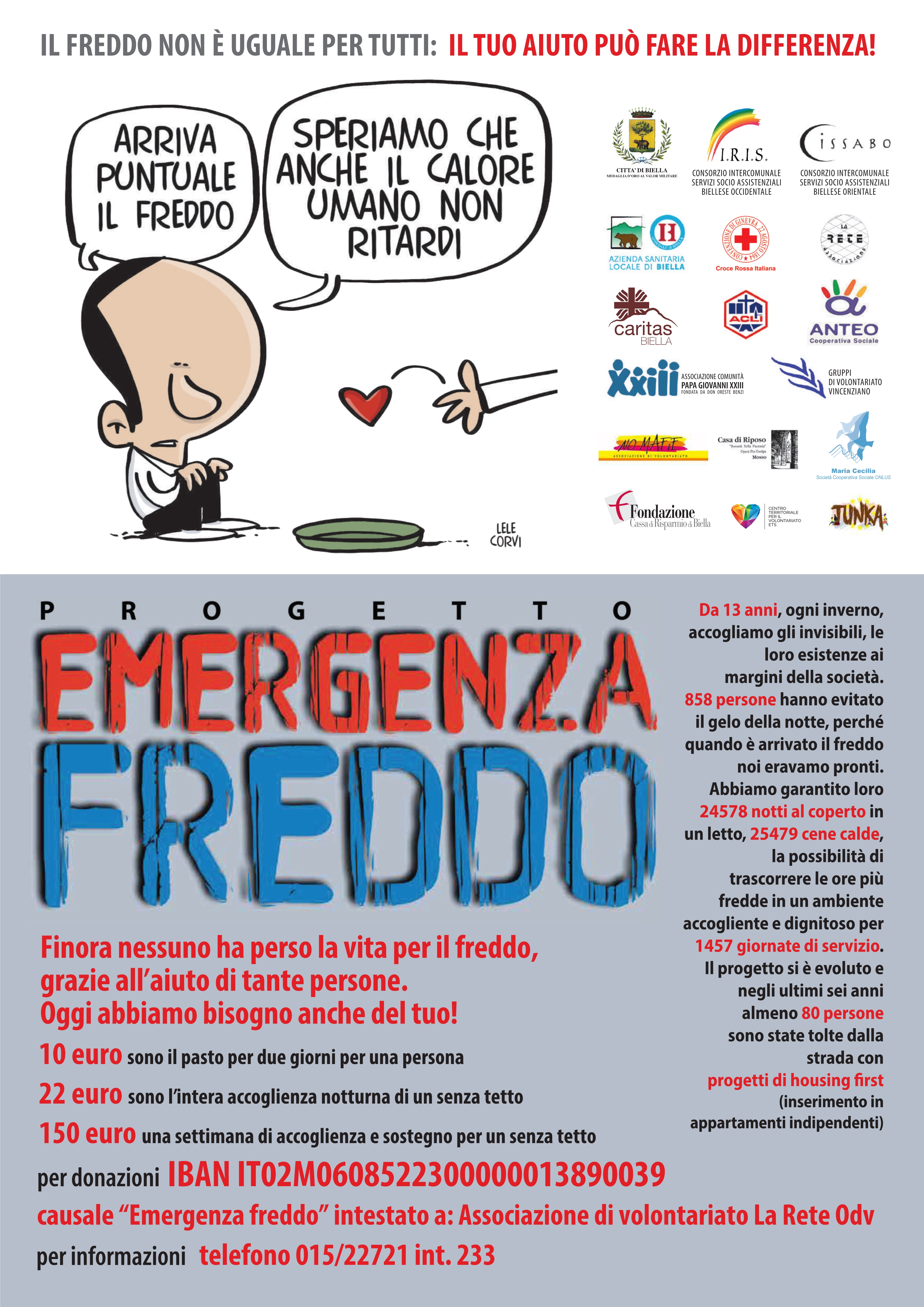 Progetto Emergenza Freddo